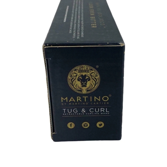 Martino cartier tug and curl retractable curling wand. Perfect for travel - Picture 9 of 13